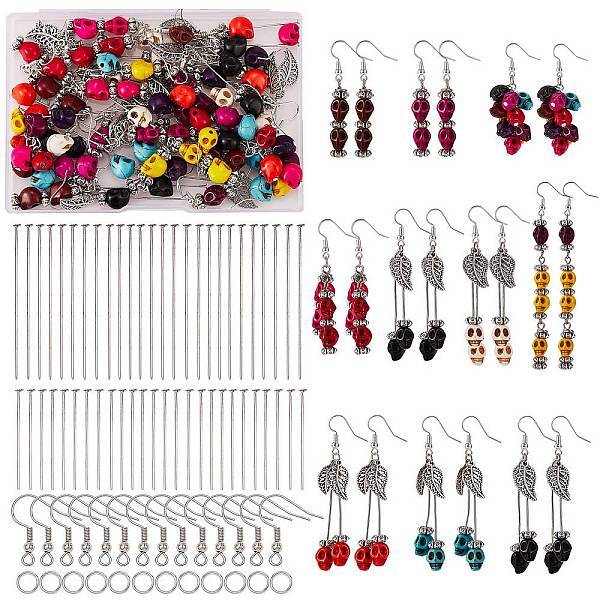 DIY Leaf Dangle Earring Making Kit