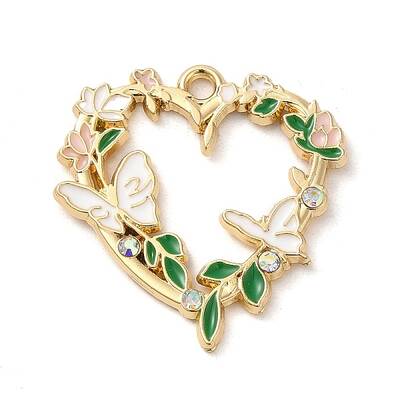 Alloy Enamel Pendants