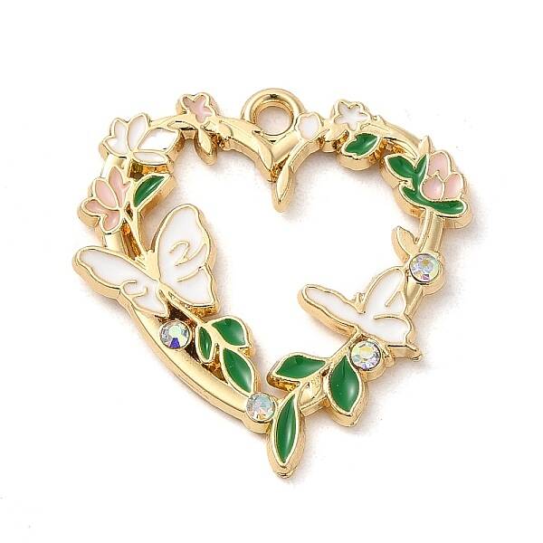 Alloy Enamel Pendants