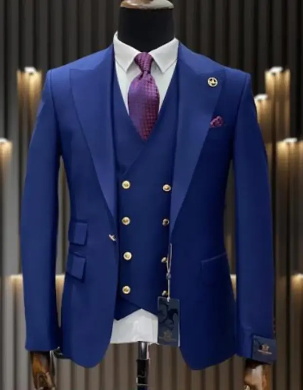 Mens Double breasted Suit - 