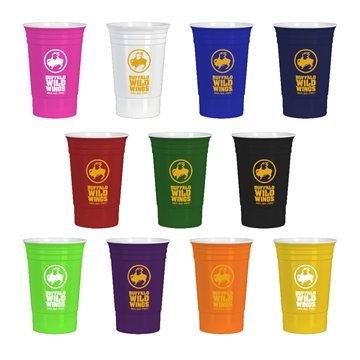 100 Promotional YUKON 16 oz Double Wall Party Cup - BPA Free & ...