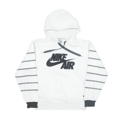 NIKE AIR Hoodie Cream Pullover Mens S
