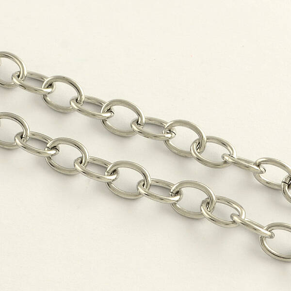 Tarnish Resistant 304 Stainless Steel Cable Chains