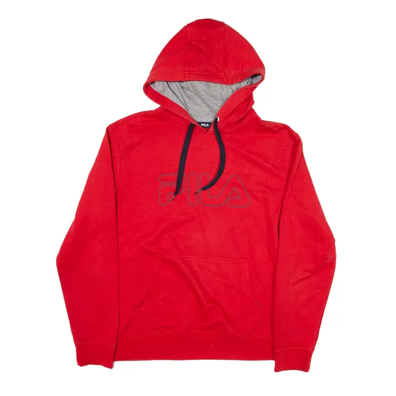 FILA Red Hoodie M