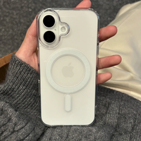 Ultra-thin Shockproof Case for  IPhone 16 Pro Max 16 15 14 13 12 11 Case Clear, [Compatible with Magsafe] [Military-Grade Pro...