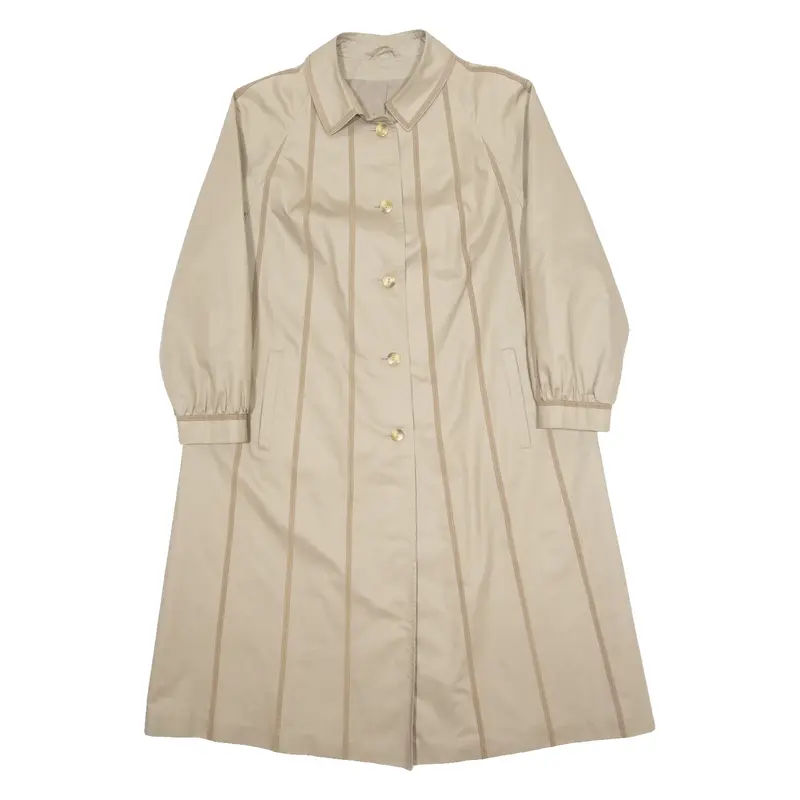 STADICK MODELL Womens Trench Coat Brown 90s M