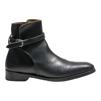 BEXLEY Chelsea Boots Black Leather Womens UK 6