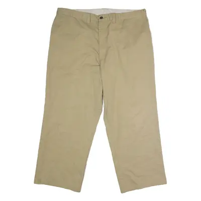 DICKIES Workwear Mens Twill Trousers Beige Regular Straight W40 L27