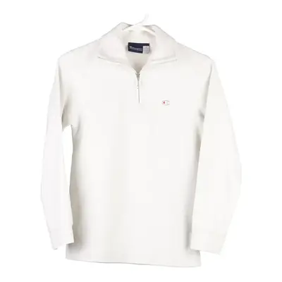 Age 11-12 Champion Fleece - Large White Polyester