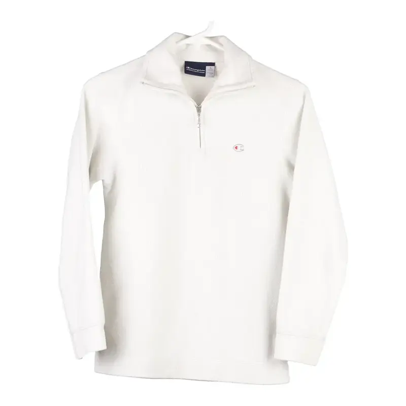 Age 11-12 Champion Fleece - Large White Polyester