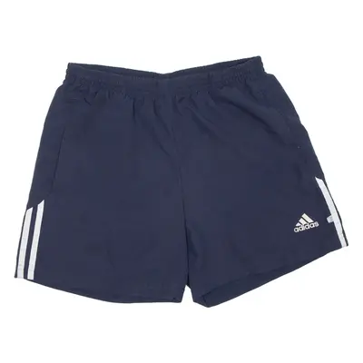 ADIDAS Mesh Lining Mens Swimming Shorts Blue Relaxed S W28
