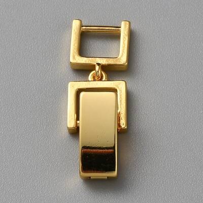 Brass Fold Over Clasps