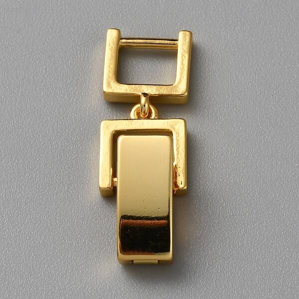 Brass Fold Over Clasps