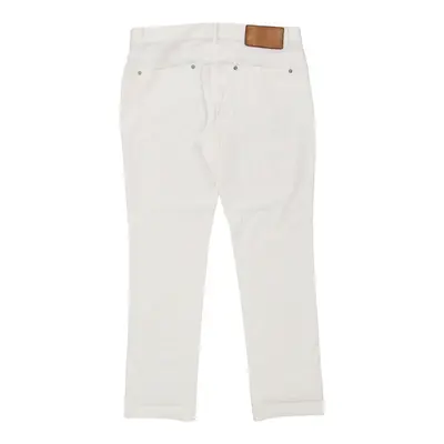 Burberry London Jeans - 34W UK 12 White Cotton