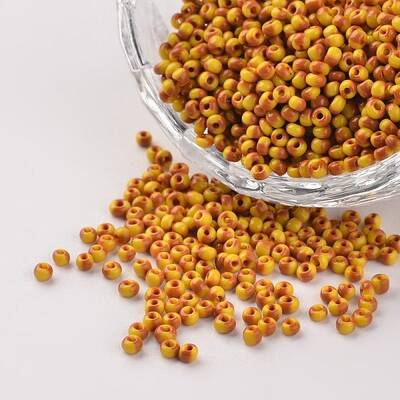 12/0 Opaque Colours Seep Glass Beads