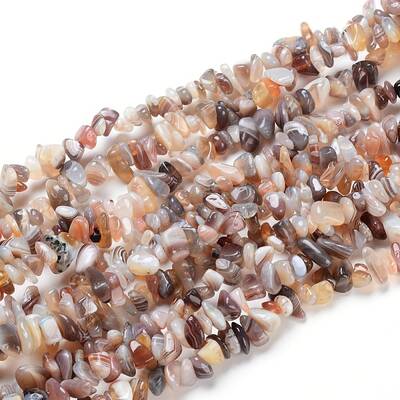 Natural Botswana Agate Beads Strands