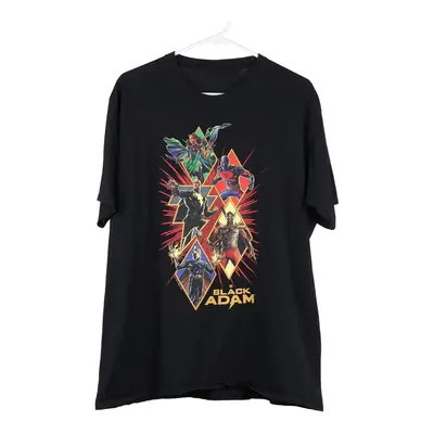 Black Adam Unbranded Graphic T-Shirt - XL Black Cotton