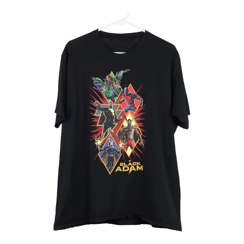 Black Adam Unbranded Graphic T-Shirt - XL Black Cotton