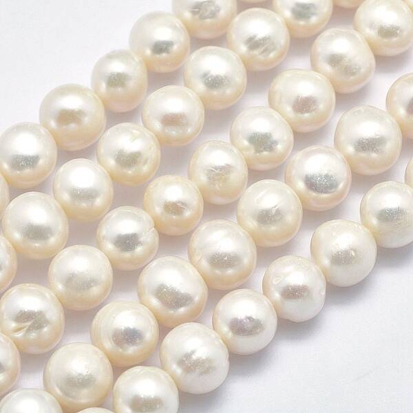 Natural Cultured Freshwater Pearl Beads Strands