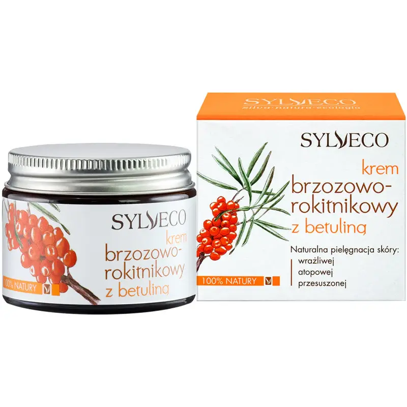 Birch-Sea Buckthorn Cream Sylveco with betulin 50 ml