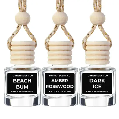 Car Diffuser - Long Lasting Hanging Car Diffuser with Scented Air Freshener, Cute Refresher Deodorizer, Highly Scented