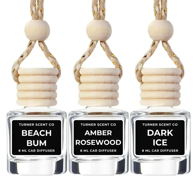 Car Diffuser - Long Lasting Hanging Car Diffuser with Scented Air Freshener, Cute Refresher Deodorizer, Highly Scented