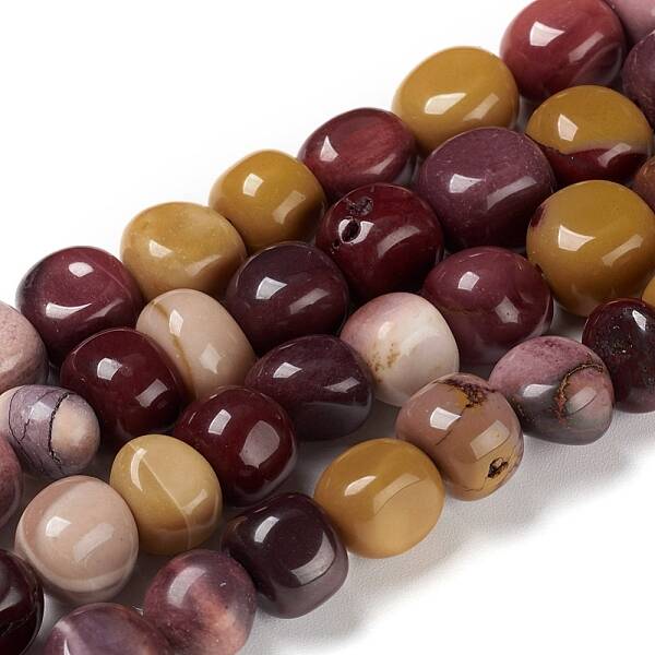 Natural Mookaite Beads Strands