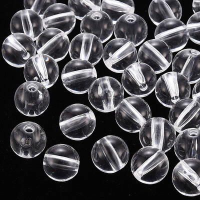 Transparent Acrylic Beads