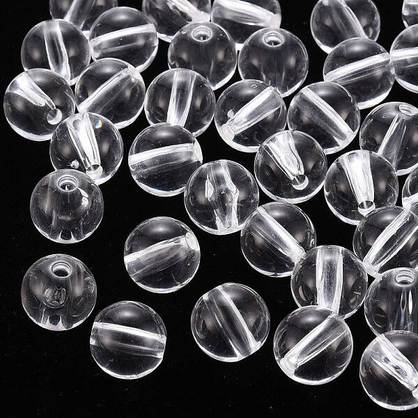Transparent Acrylic Beads