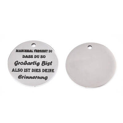 Non-Tarnish 201 Stainless Steel Pendants