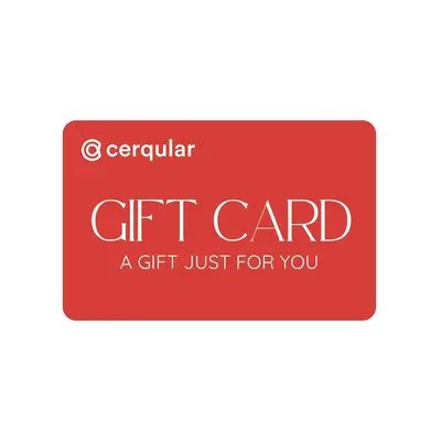Cerqular Gift Card - Chili Red | Denominations: $40.00