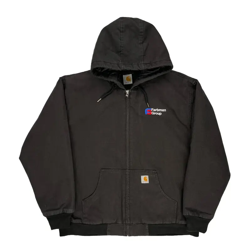 Carhartt Jacket - Large Black Cotton
