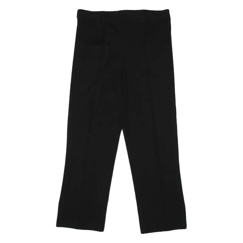 CARLA FERRONI Joggers Black Straight Womens M W28 L25