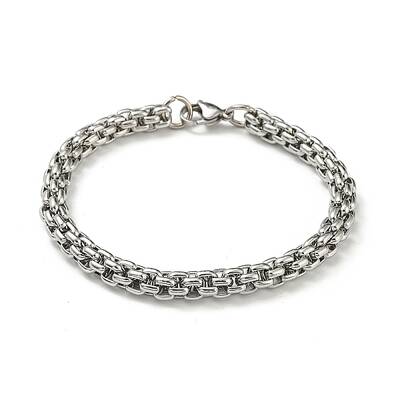 Non-Tarnish 201 Stainless Steel Rope Chain Bracelets