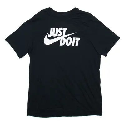 NIKE Mens T-Shirt Black L