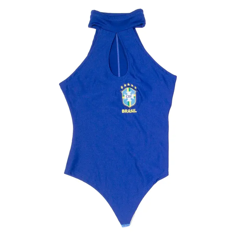 The Confederation Of Brazilian Football Womens Vests Bodysuit Blue Sleeveless S