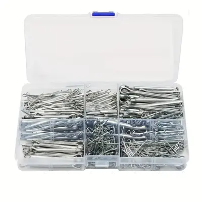 Cotter Pin, Elastic Taper Pin, Spring Keyway Pin Flat Key Pin For Workshop, Lawn Mower, Engine Repair, Trucks