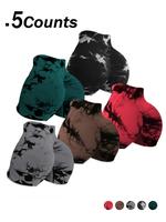 Women's Tie Dye Print High Waist Sports Shorts, Casual Comfy Breathable Seamless Skinny Shorts for Yoga Gym Workout, Ladies S...