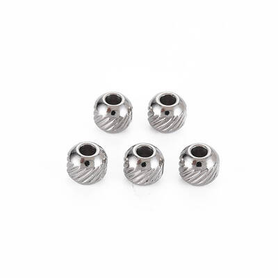 Non-Tarnish 201 Stainless Steel Beads