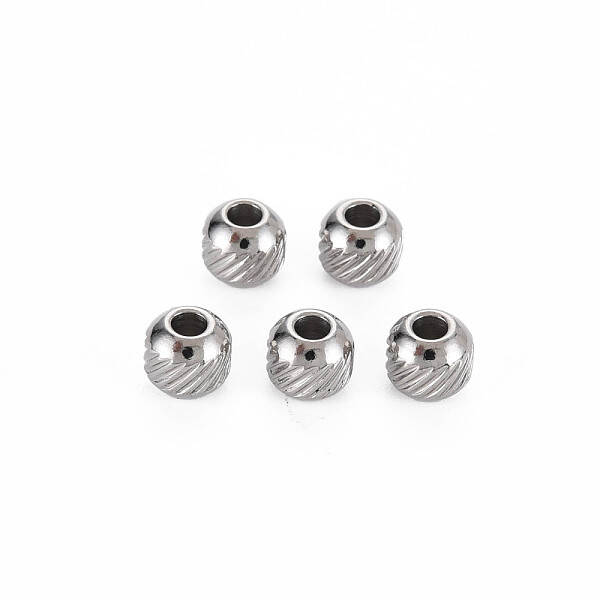 Non-Tarnish 201 Stainless Steel Beads