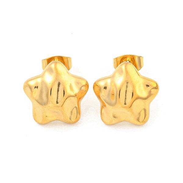 Star 304 Stainless Steel Ear Studs