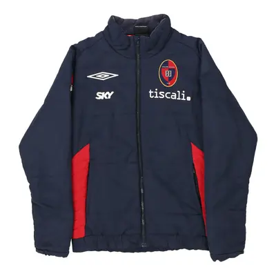 Age 16-18 Umbro Puffer - Small Navy Polyester