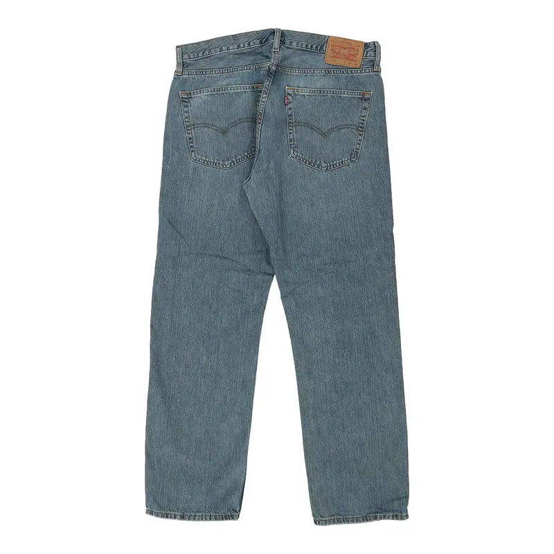 559 Levis Jeans - 36W 32L Blue Cotton