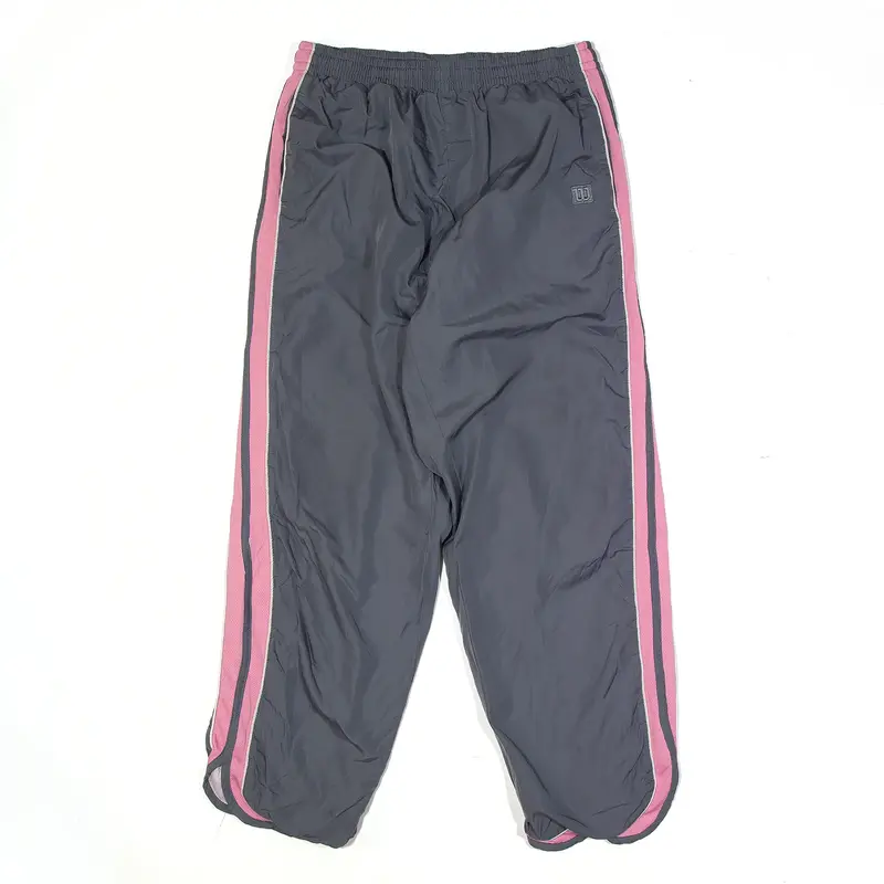 WILSON Track Pants Grey Straight Womens L W28 L28