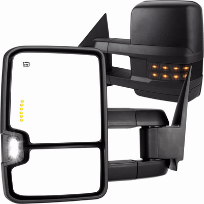 YITAMOTOR® 1999-2002 Chevy Silverado Sierra 1500 2500, 2001-2002 GMC Yukon XL Denali Towing Mirrors