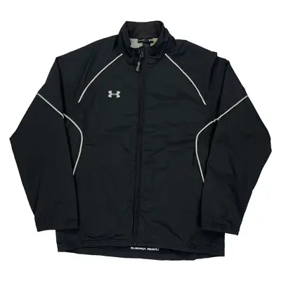 Under Armour Jacket - Large Black Polyester