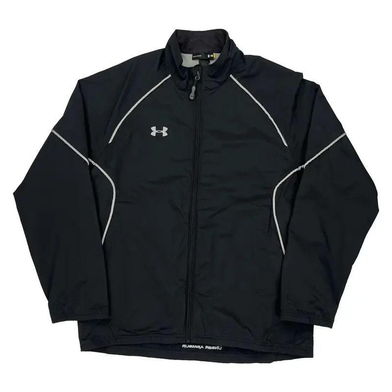 Under Armour Jacket - Large Black Polyester