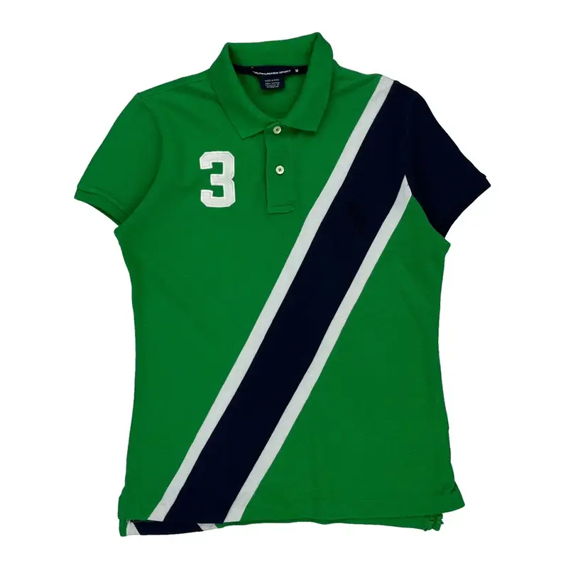 Ralph Lauren Sport Polo Shirt - Medium Green Cotton
