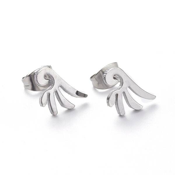 Tarnish Resistant 304 Stainless Steel Stud Earrings