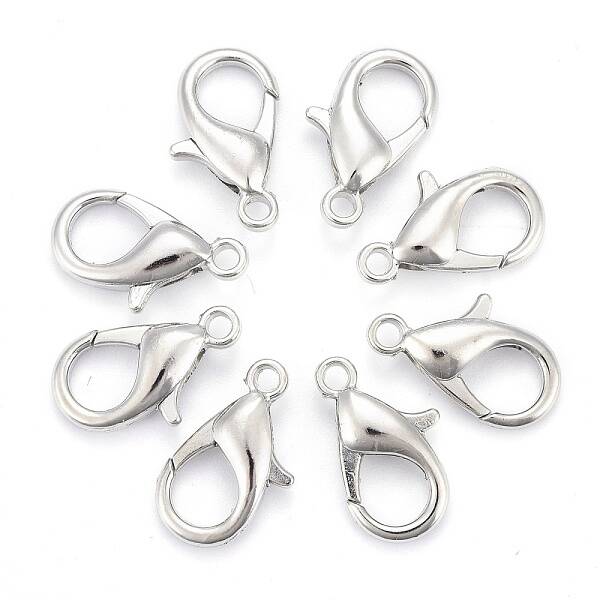 Zinc Alloy Lobster Claw Clasps